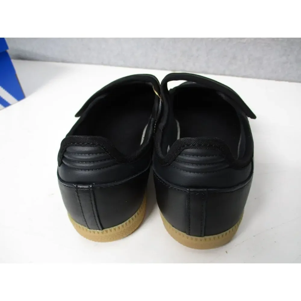 Adidas Samba Jane Shoes Black White Gum JQ6445 Womens Sz 8.5